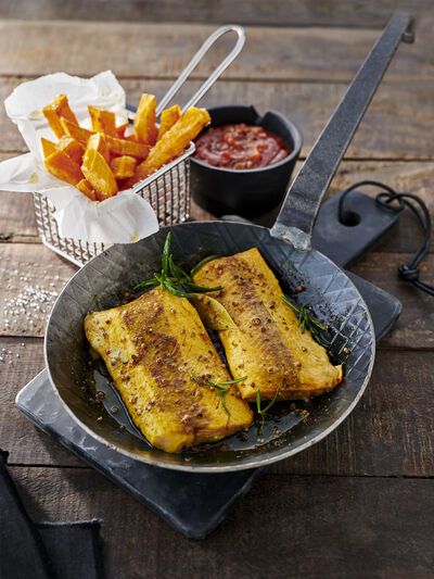 Alaska Wildlachs mit Curry-Tomaten-Sauce – Pahle GmbH