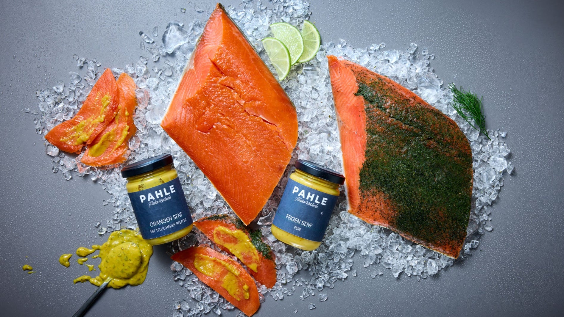 Pahle Kräuter-Senf (grobkörnig)